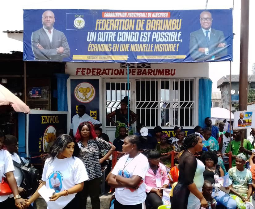 Inauguration du bureau Fédéral Barumbu/ENVOL