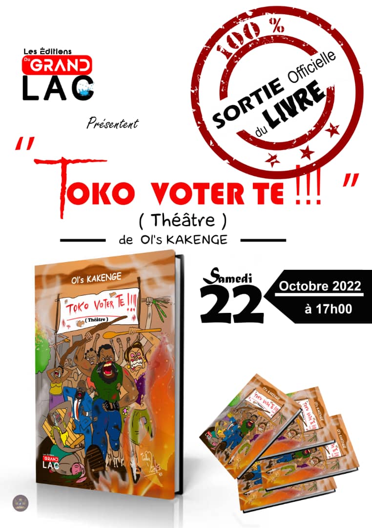 Toko Voter Te !,  déjà dans le marché du livre congolais