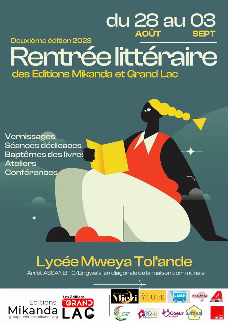 Culture : Deux Maisons prestigieuses d’édition congolaise annoncent leur Rentrée Littéraire.
