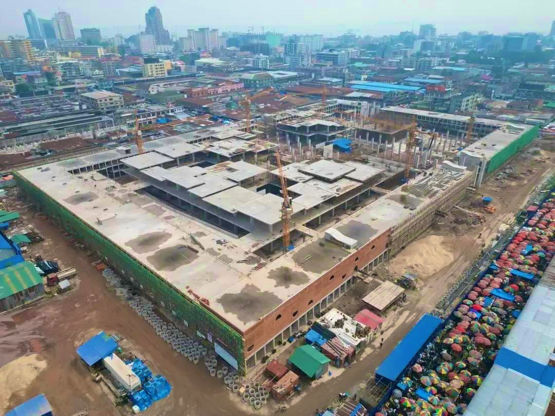 Construction du Grand Marché de Kinshasa