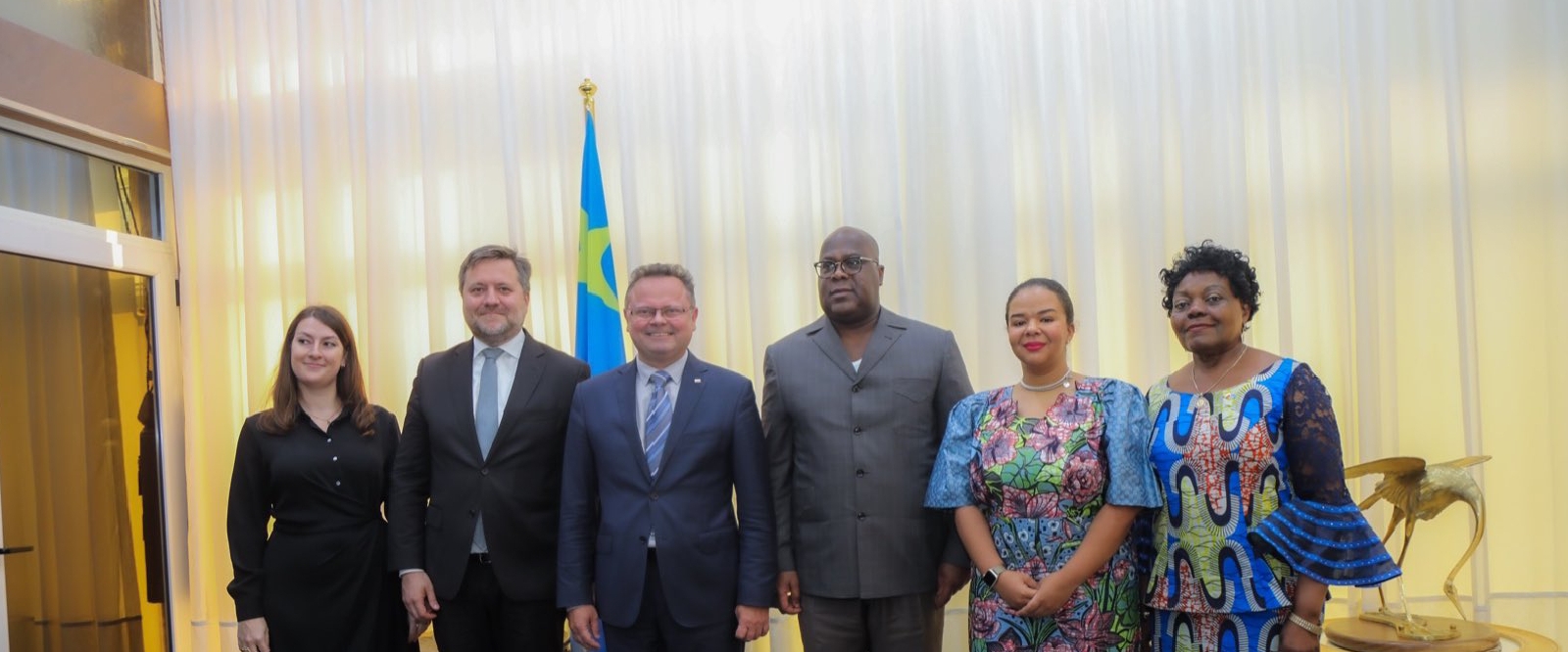 Rencontre entre Félix Tshisekedi et une Délégation Polonaise pour Renforcer les Relations Bilatérales